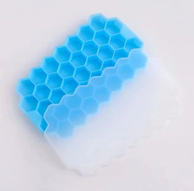 4/2/1 STK Silikon-Eiswürfelform 148 Würfel Großraum-Eiswürfelschalen Lebensmittelechte Eismaschine BPA-frei Wiederverwendbare Eismaschine mit Deckel