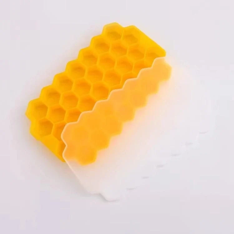 4/2/1 STK Silikon-Eiswürfelform 148 Würfel Großraum-Eiswürfelschalen Lebensmittelechte Eismaschine BPA-frei Wiederverwendbare Eismaschine mit Deckel