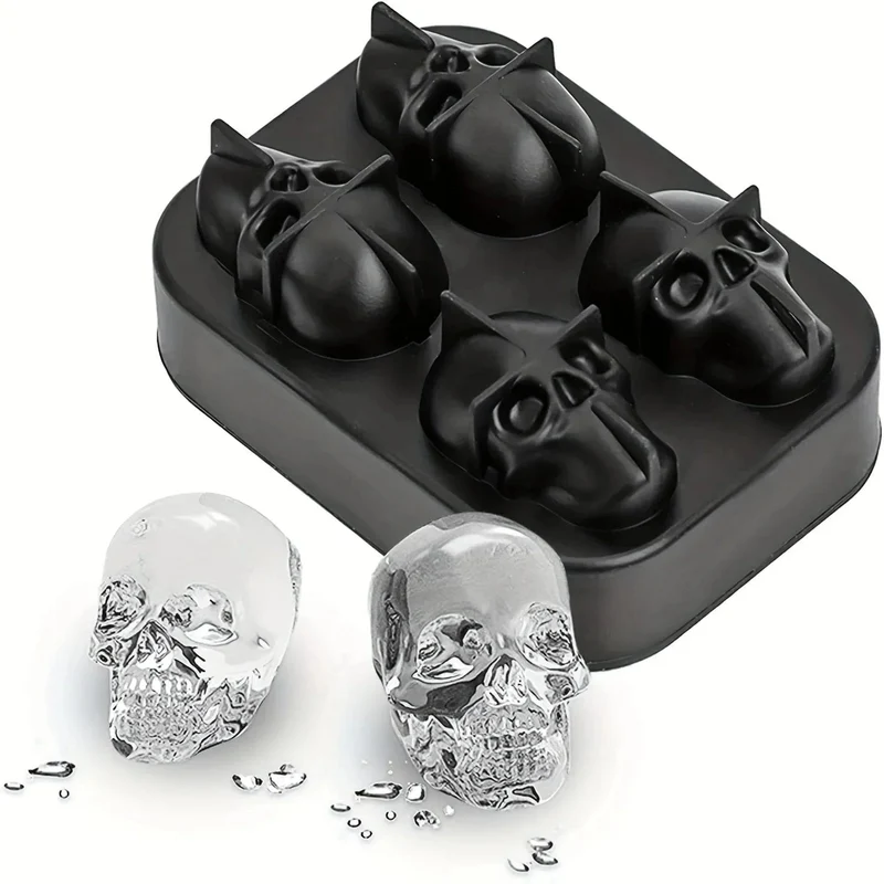 Eiswürfelform in Diamantrosenform, lebensmittelechtes Silikon, quadratisch, rund, Eiswürfelform, hochwertige Form für die Getränkezubereitung in Bars