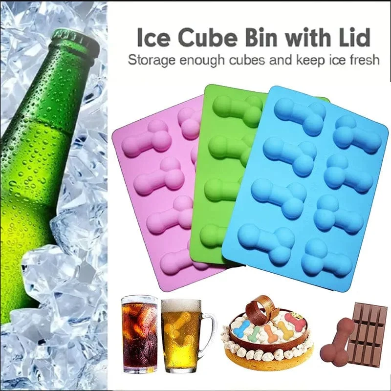 Silikon-Eiskübel, Eiswürfelschale, Lebensmittelqualität, schnell einfrieren, Eiswürfelbereiter, Box für gefrorene Getränke, Maker für Whisky