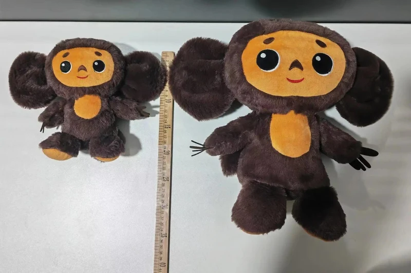 Neue Russland Anime Cheburashka Plüsch Puppe Große Augen Affe Чебурашка Gefüllte Plushie Spielzeug Schöne Beschwichtigen Kissen Für Kinder Geschenke