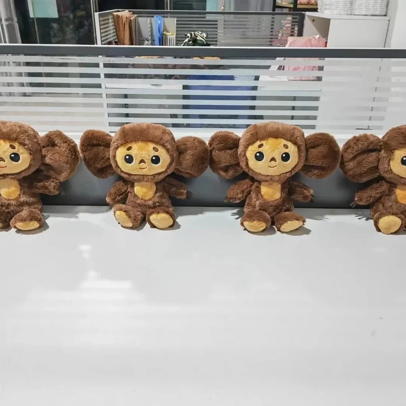 Neue Russland Anime Cheburashka Plüsch Puppe Große Augen Affe Чебурашка Gefüllte Plushie Spielzeug Schöne Beschwichtigen Kissen Für Kinder Geschenke