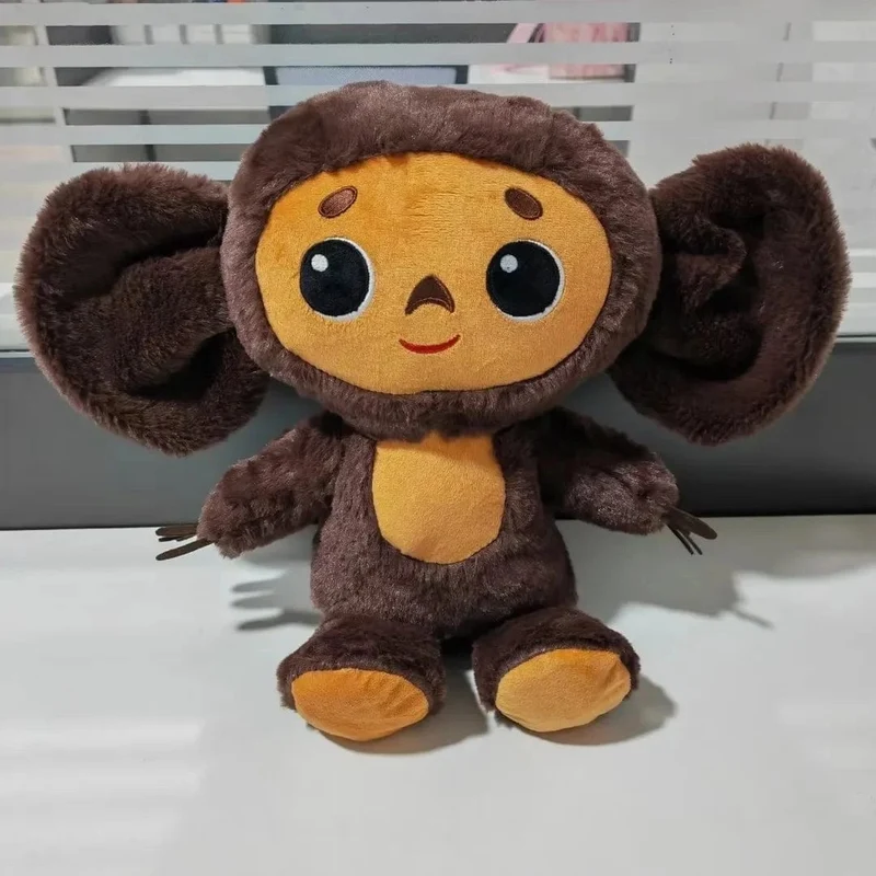 Neue Russland Anime Cheburashka Plüsch Puppe Große Augen Affe Чебурашка Gefüllte Plushie Spielzeug Schöne Beschwichtigen Kissen Für Kinder Geschenke