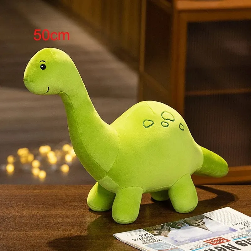 Cartoon-Dinosaurier-Plüschtier, bunt, niedlich, Kuscheltiere, Triceratops, Plüschtiere, Kawaii, weiches Kinderspielzeug für Jungen und Mädchen, Heimdekoration