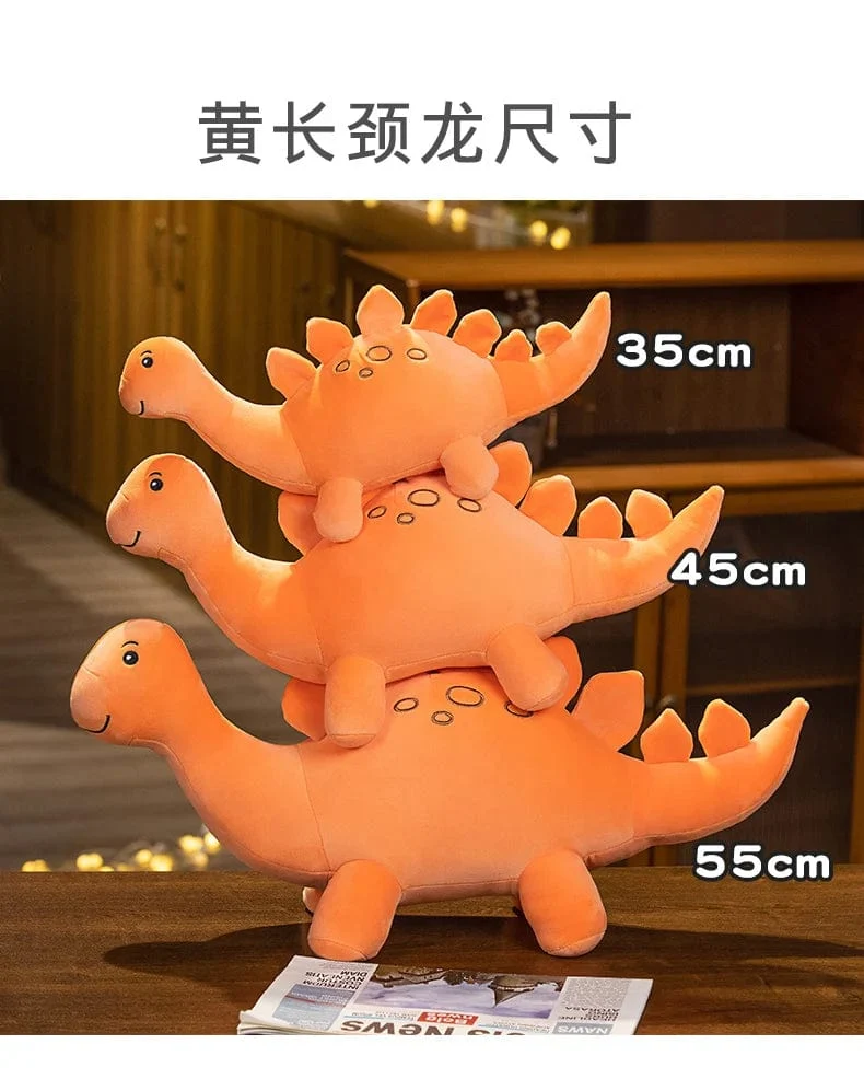Cartoon-Dinosaurier-Plüschtier, bunt, niedlich, Kuscheltiere, Triceratops, Plüschtiere, Kawaii, weiches Kinderspielzeug für Jungen und Mädchen, Heimdekoration