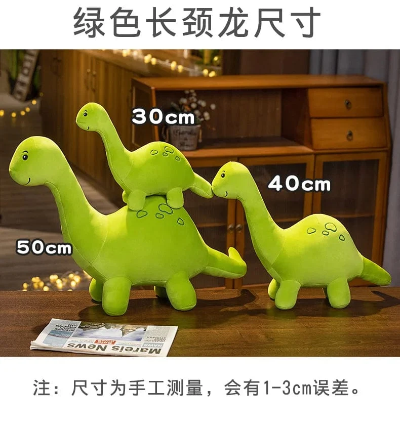 Cartoon-Dinosaurier-Plüschtier, bunt, niedlich, Kuscheltiere, Triceratops, Plüschtiere, Kawaii, weiches Kinderspielzeug für Jungen und Mädchen, Heimdekoration