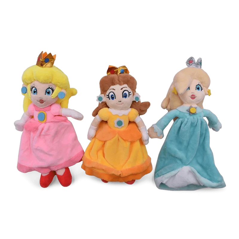 Mario Prinzessin Peach Daisy Toadette Rosalina Pauline Baby Prinzessin Spielzeug Mario Plüsch Stofftier Puppe Geburtstagsgeschenke