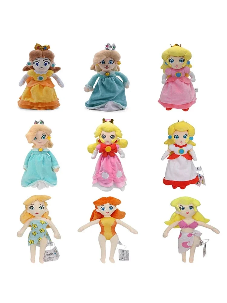 Mario Prinzessin Peach Daisy Toadette Rosalina Pauline Baby Prinzessin Spielzeug Mario Plüsch Stofftier Puppe Geburtstagsgeschenke