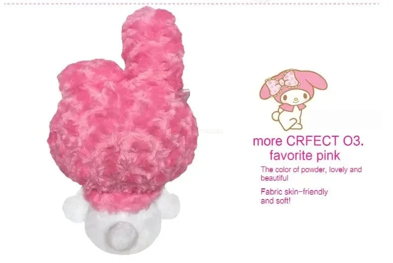 30 cm Sanrio Hello Kitty Kawaii Rose My Melody Cartoon Anime Kuscheltiere Weiche Plüschpuppe Begleiter Spielzeug Kinder Geburtstagsgeschenk