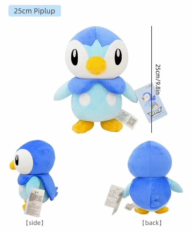 25 cm Original Pokemon Piplup Plüsch Spielzeug Plushie Weiche Tier Kawaii Anime Puppen Geburtstag Party Geschenk Für Kinder Baby Mädchen