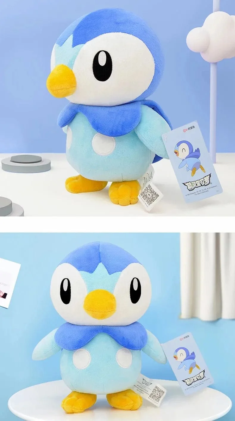 25 cm Original Pokemon Piplup Plüsch Spielzeug Plushie Weiche Tier Kawaii Anime Puppen Geburtstag Party Geschenk Für Kinder Baby Mädchen