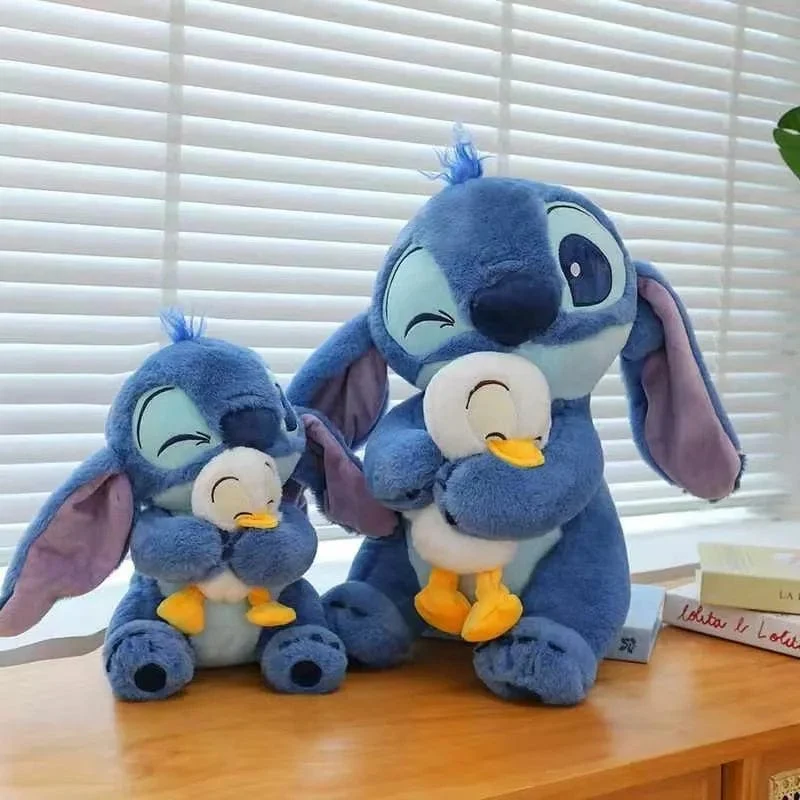 Disney Plüsch Puppe Stich Lilo Puppe Süße Ente Stich Plüsch Stofftier Weihnachten Kinder Geburtstag Geschenk Kawaii Dekoration Spielzeug