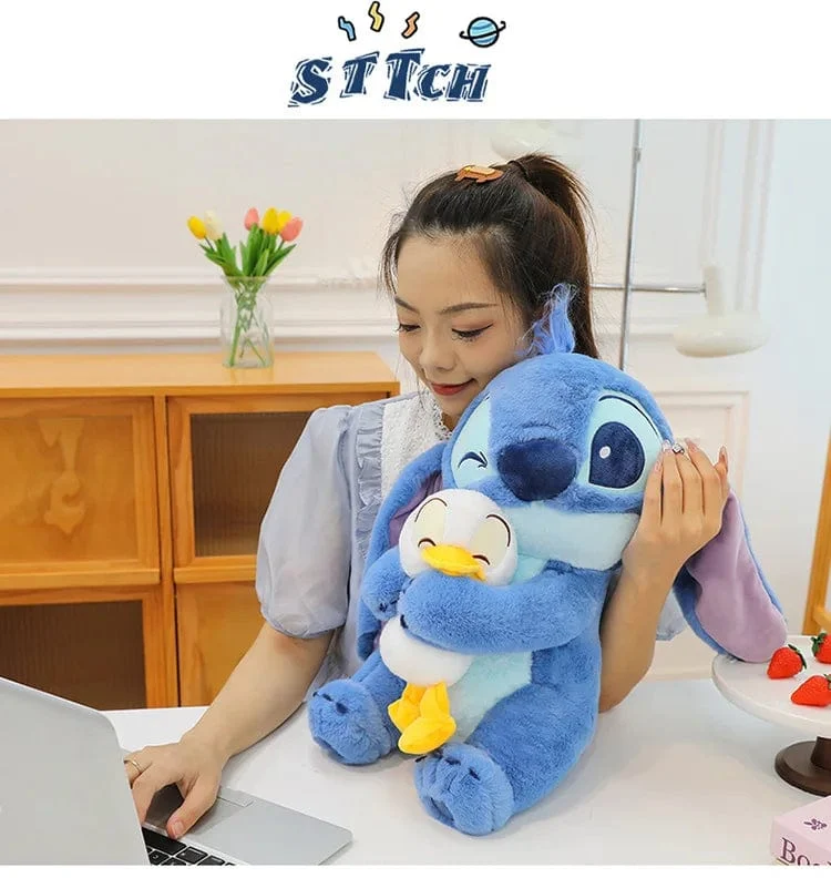 Disney Plüsch Puppe Stich Lilo Puppe Süße Ente Stich Plüsch Stofftier Weihnachten Kinder Geburtstag Geschenk Kawaii Dekoration Spielzeug