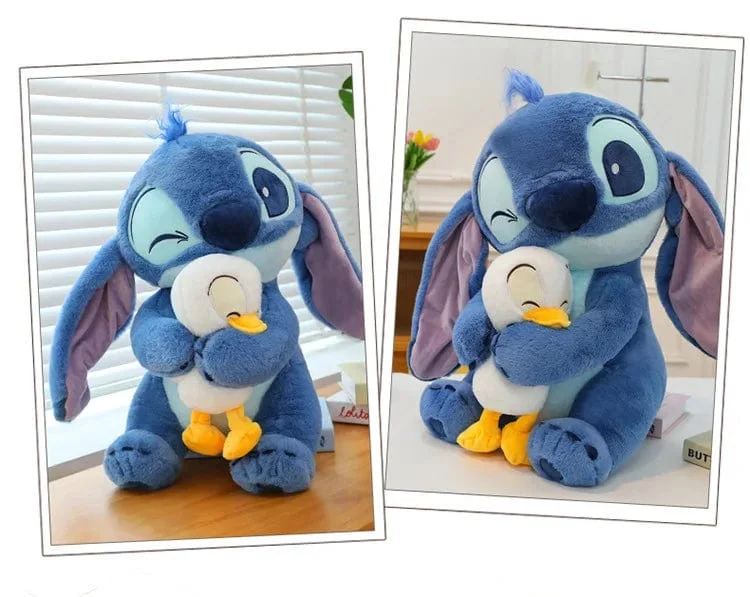 Disney Plüsch Puppe Stich Lilo Puppe Süße Ente Stich Plüsch Stofftier Weihnachten Kinder Geburtstag Geschenk Kawaii Dekoration Spielzeug
