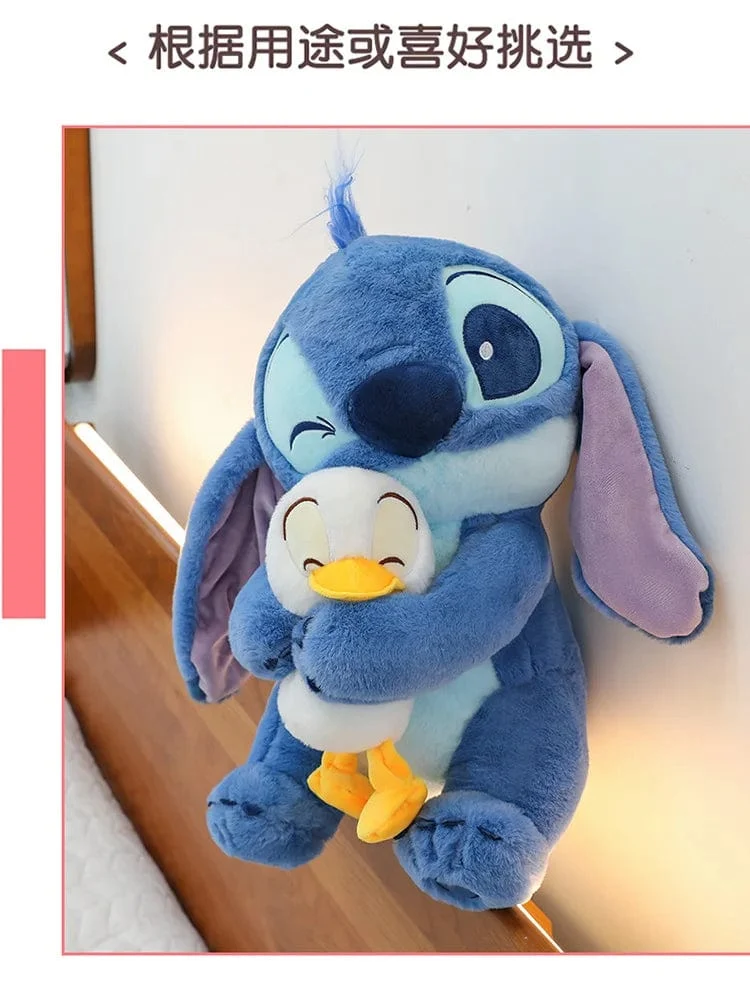 Disney Plüsch Puppe Stich Lilo Puppe Süße Ente Stich Plüsch Stofftier Weihnachten Kinder Geburtstag Geschenk Kawaii Dekoration Spielzeug
