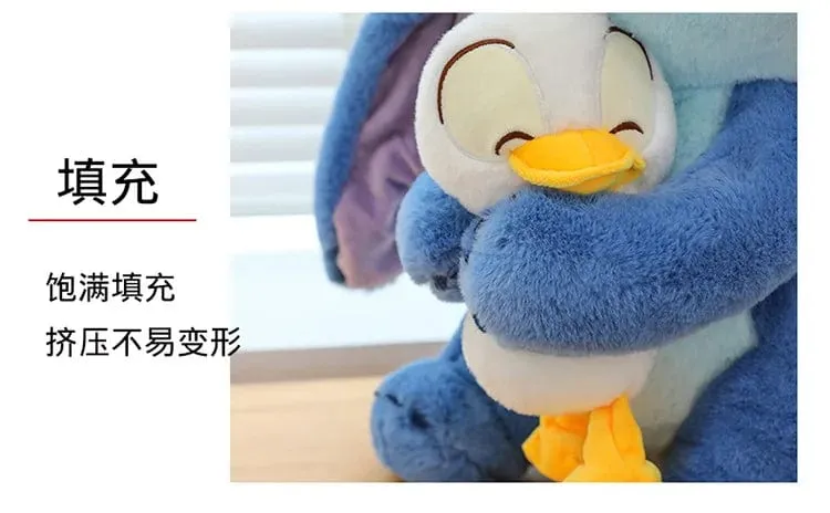 Disney Plüsch Puppe Stich Lilo Puppe Süße Ente Stich Plüsch Stofftier Weihnachten Kinder Geburtstag Geschenk Kawaii Dekoration Spielzeug