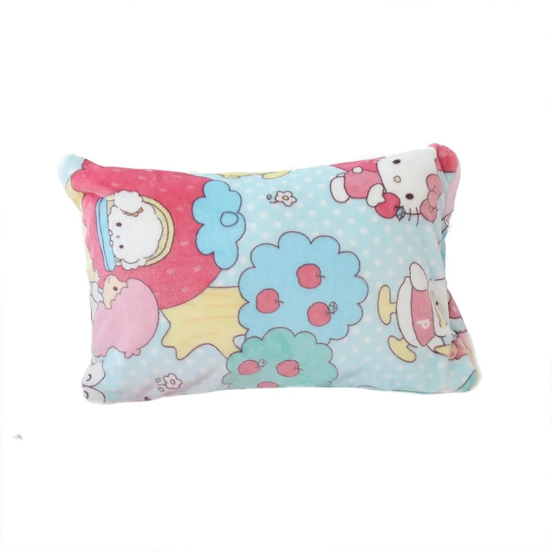Cartoon Hello Kitty Plüschdecke Anime Flanell Kissenbezug Kawaii Sanrio Zimmerdekor Nickerchen Klimaanlage QuiltFeines Geschenk für Mädchen