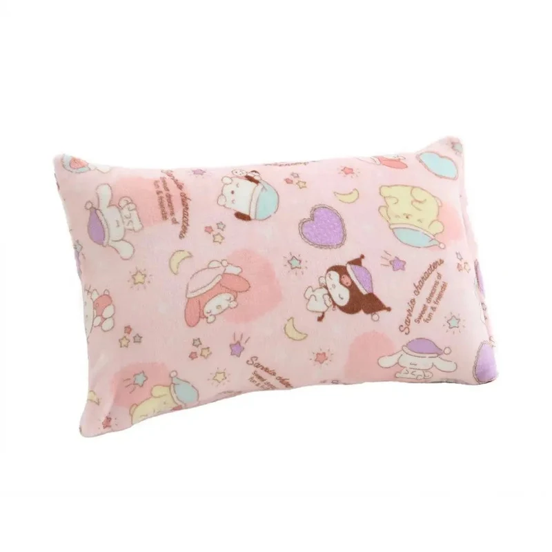 Cartoon Hello Kitty Plüschdecke Anime Flanell Kissenbezug Kawaii Sanrio Zimmerdekor Nickerchen Klimaanlage QuiltFeines Geschenk für Mädchen