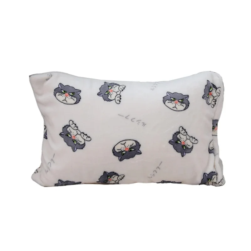 Cartoon Hello Kitty Plüschdecke Anime Flanell Kissenbezug Kawaii Sanrio Zimmerdekor Nickerchen Klimaanlage QuiltFeines Geschenk für Mädchen