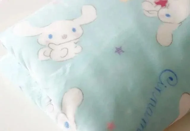Cartoon Hello Kitty Plüschdecke Anime Flanell Kissenbezug Kawaii Sanrio Zimmerdekor Nickerchen Klimaanlage QuiltFeines Geschenk für Mädchen
