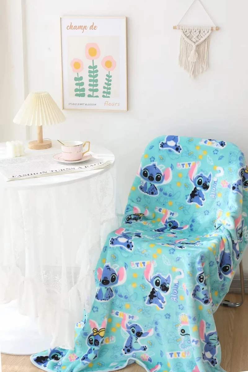 Cartoon Hello Kitty Plüschdecke Anime Flanell Kissenbezug Kawaii Sanrio Zimmerdekor Nickerchen Klimaanlage QuiltFeines Geschenk für Mädchen