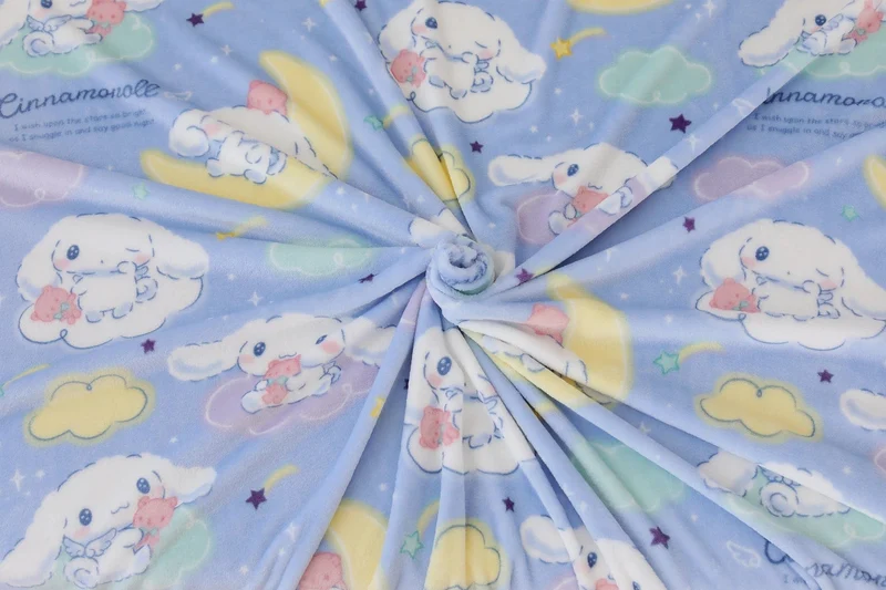 Cartoon Hello Kitty Plüschdecke Anime Flanell Kissenbezug Kawaii Sanrio Zimmerdekor Nickerchen Klimaanlage QuiltFeines Geschenk für Mädchen
