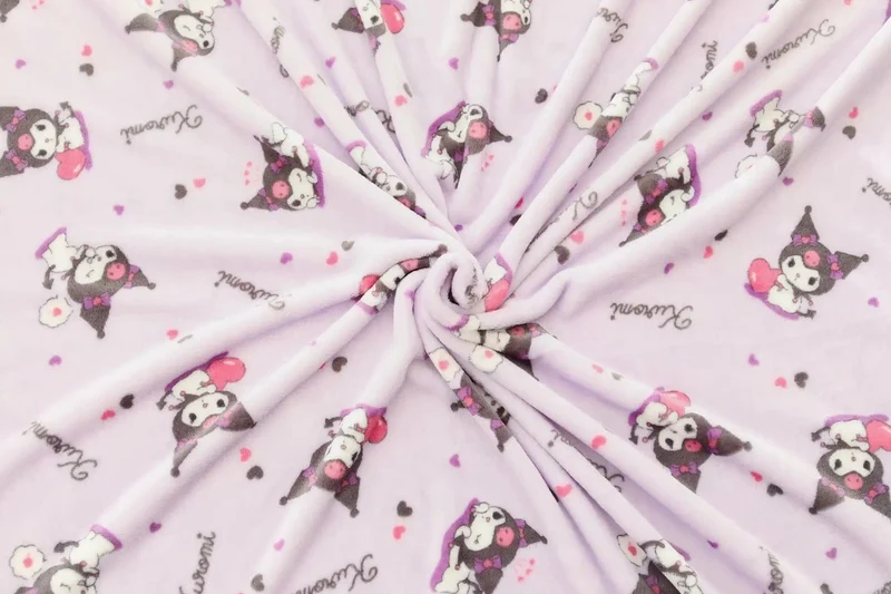 Cartoon Hello Kitty Plüschdecke Anime Flanell Kissenbezug Kawaii Sanrio Zimmerdekor Nickerchen Klimaanlage QuiltFeines Geschenk für Mädchen