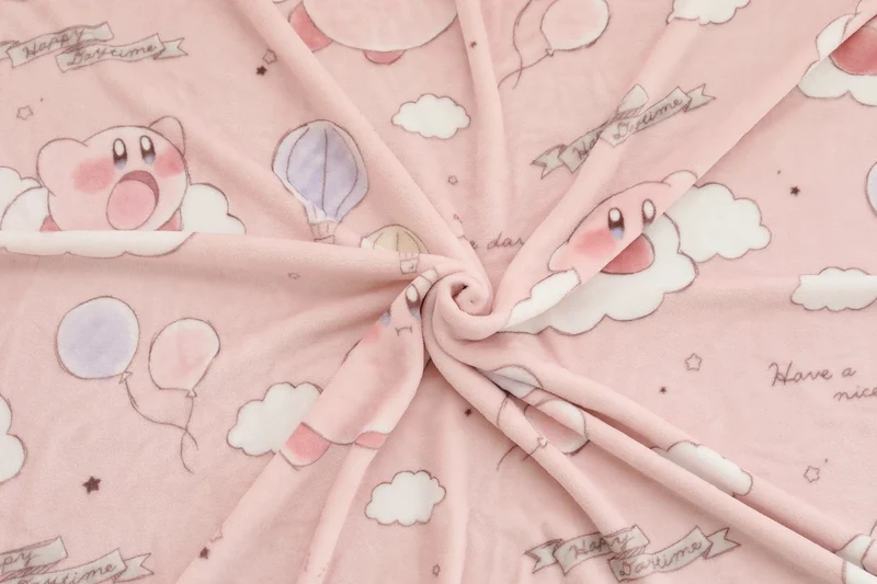 Cartoon Hello Kitty Plüschdecke Anime Flanell Kissenbezug Kawaii Sanrio Zimmerdekor Nickerchen Klimaanlage QuiltFeines Geschenk für Mädchen