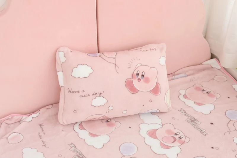 Cartoon Hello Kitty Plüschdecke Anime Flanell Kissenbezug Kawaii Sanrio Zimmerdekor Nickerchen Klimaanlage QuiltFeines Geschenk für Mädchen