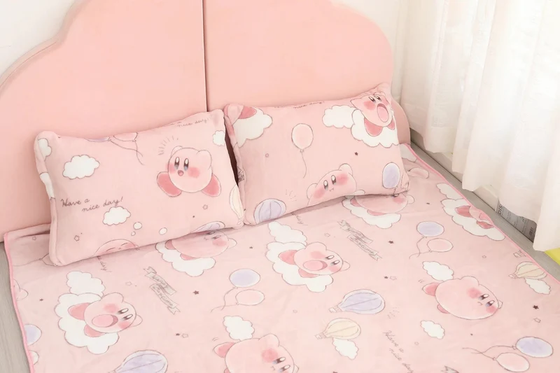 Cartoon Hello Kitty Plüschdecke Anime Flanell Kissenbezug Kawaii Sanrio Zimmerdekor Nickerchen Klimaanlage QuiltFeines Geschenk für Mädchen