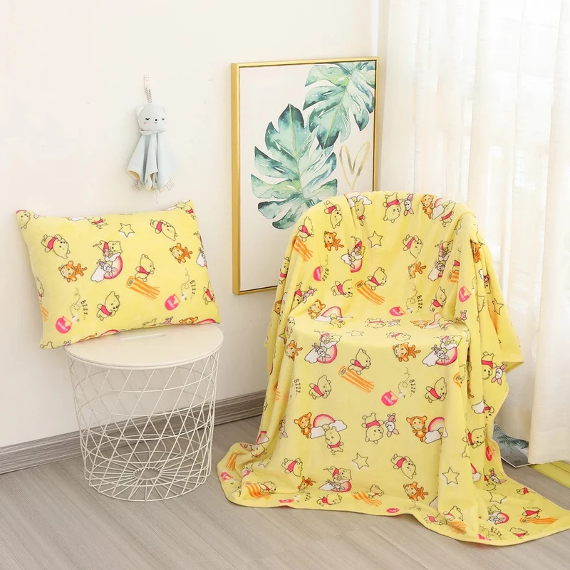 Cartoon Hello Kitty Plüschdecke Anime Flanell Kissenbezug Kawaii Sanrio Zimmerdekor Nickerchen Klimaanlage QuiltFeines Geschenk für Mädchen