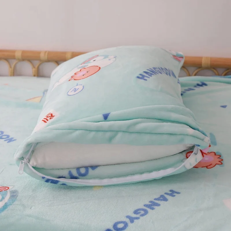 Cartoon Hello Kitty Plüschdecke Anime Flanell Kissenbezug Kawaii Sanrio Zimmerdekor Nickerchen Klimaanlage QuiltFeines Geschenk für Mädchen