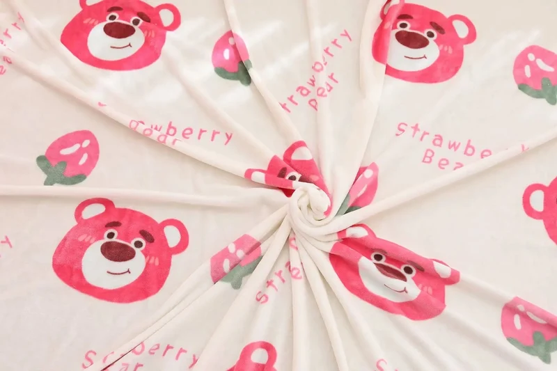 Cartoon Hello Kitty Plüschdecke Anime Flanell Kissenbezug Kawaii Sanrio Zimmerdekor Nickerchen Klimaanlage QuiltFeines Geschenk für Mädchen