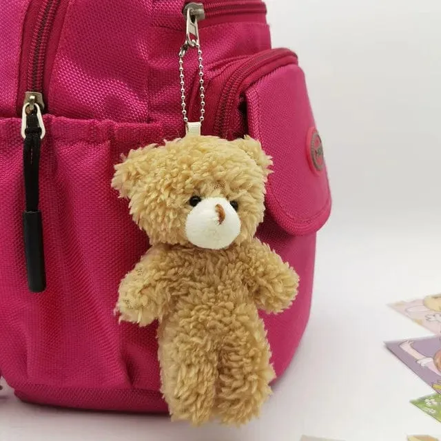 5/52 stücke Bears Gefüllte Plüsch Spielzeug Mini Bär Puppe Spielzeug Schlüsselbund Tasche Anhänger Hochzeit Dekoration Kinder Geburtstag Party Geschenke