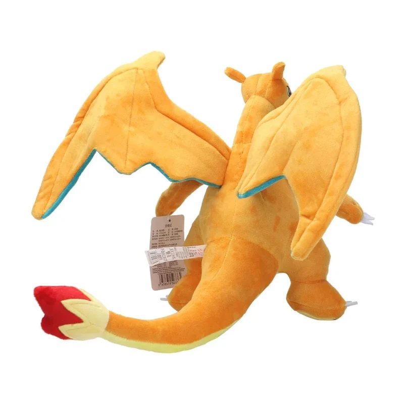 Glänzendes Charizard-Plüschtier, Stofftier, Spiel zum Sammeln, weiche Plüschtiere zum Verschenken, süße Cartoon-Figur, 12 Zoll große Plüschtiere