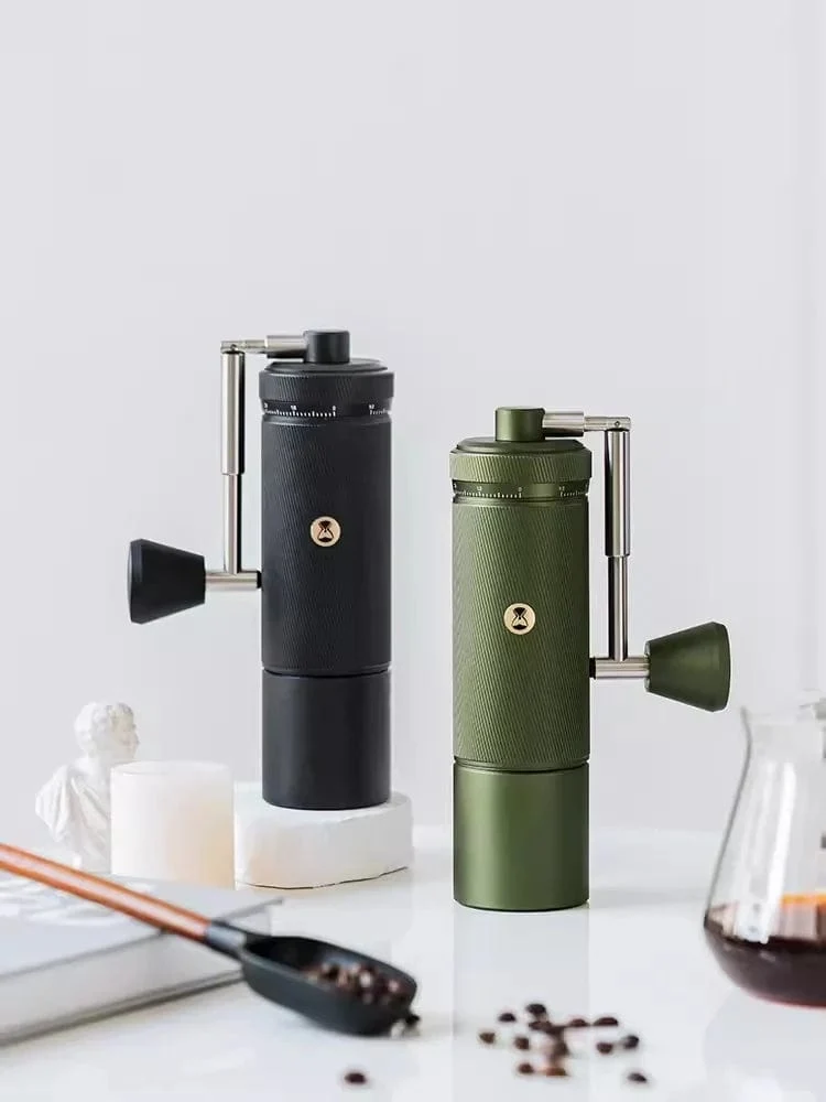 TIMEMORE Chestnut S3 Manuelle Kaffeemühle, Espressomühle aus Edelstahl mit konischem Mahlwerk für Camping und Reisen