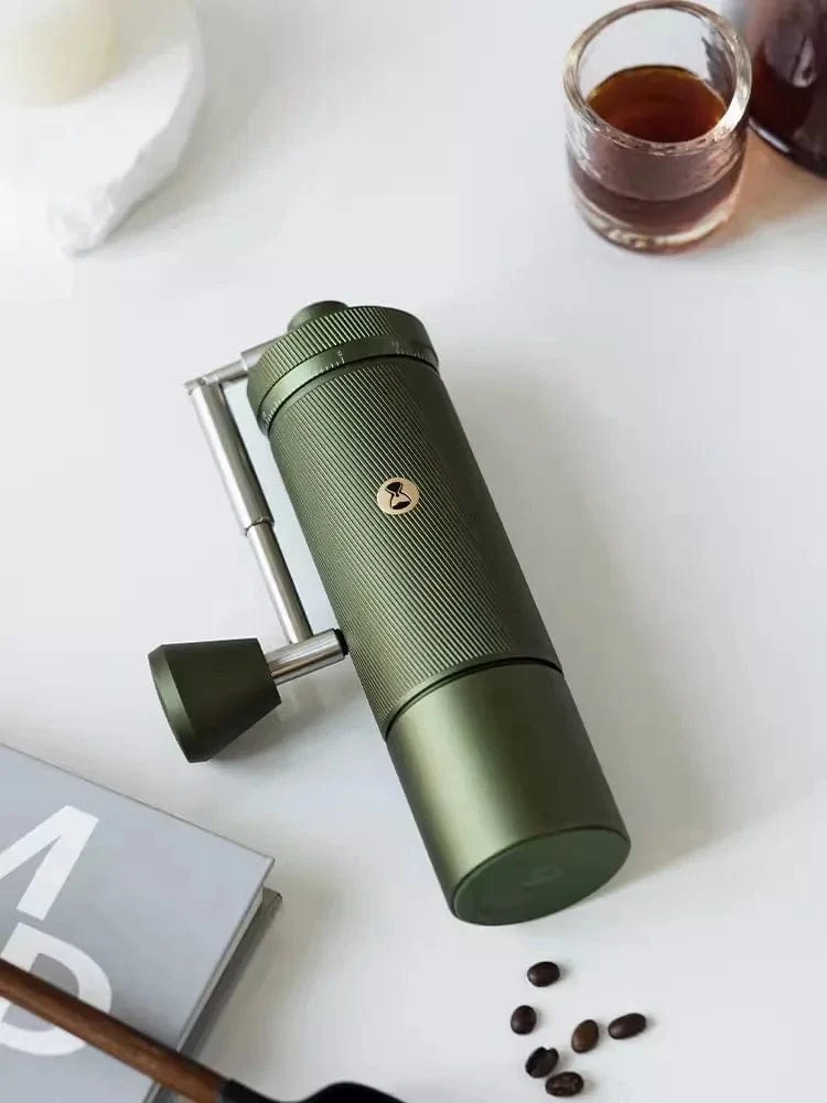 TIMEMORE Chestnut S3 Manuelle Kaffeemühle, Espressomühle aus Edelstahl mit konischem Mahlwerk für Camping und Reisen