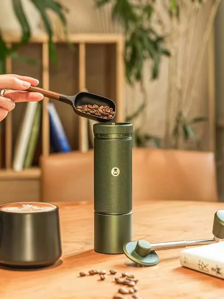 TIMEMORE Chestnut S3 Manuelle Kaffeemühle, Espressomühle aus Edelstahl mit konischem Mahlwerk für Camping und Reisen