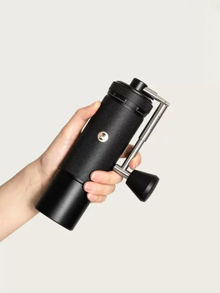 TIMEMORE Chestnut S3 Manuelle Kaffeemühle, Espressomühle aus Edelstahl mit konischem Mahlwerk für Camping und Reisen