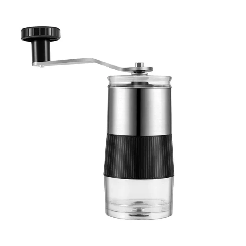 Mini-Kaffeemühle, manuell, tragbare Mühle, Pfeffermühle, Keramikkern, abnehmbar und waschbar, für italienische Kaffeemaschine im Freien