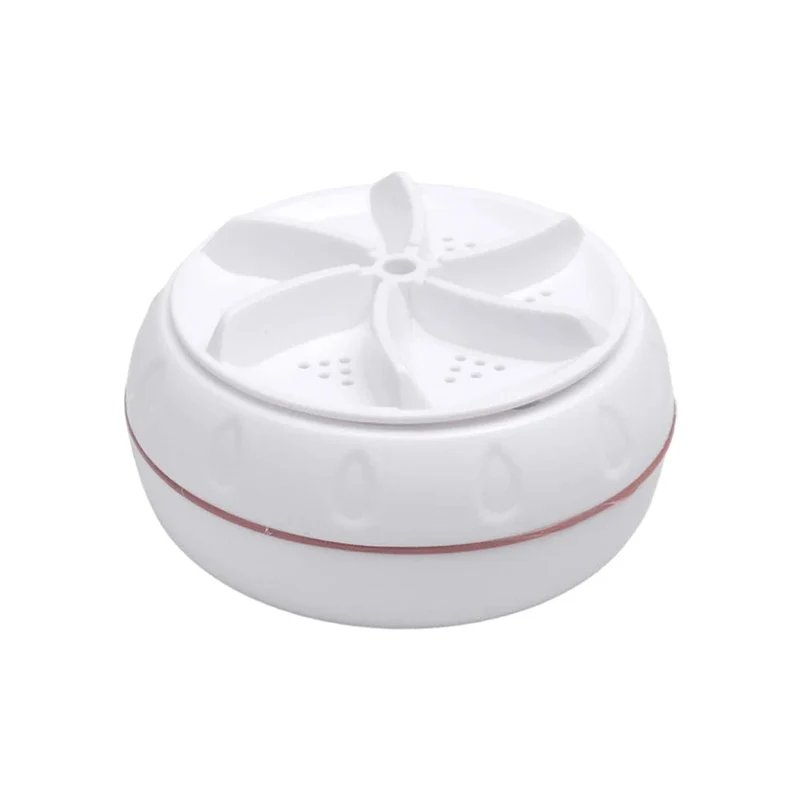 Tragbarer Mini-Ultraschall-Waschautomat für Babykleidung, Turbo-Waschmaschine, Hochleistungs-Unterwäschesocken, USB-Waschautomat für Geschäftsreisen