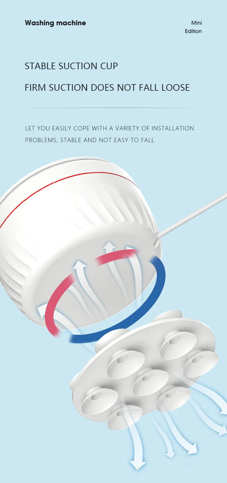 Mini-Waschmaschine, USB-Ultraschall-Turbinenwaschmaschine mit rotierender Waschmaschine für Socken, Unterwäsche, Geschirrspülen, Reisen, Zuhause, Wohnmobil, Wohnung