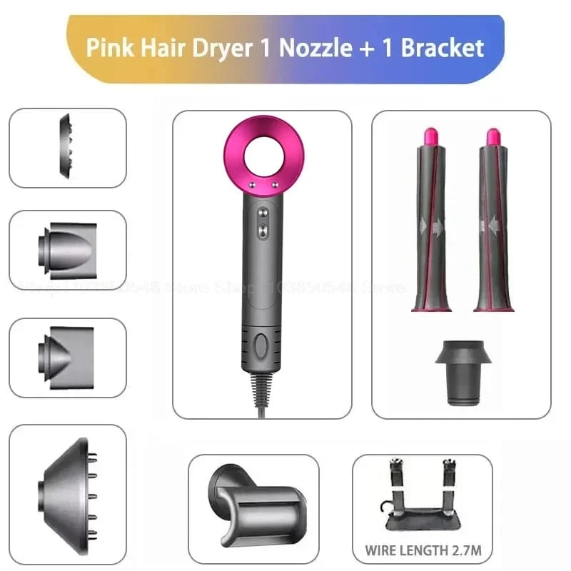 Professioneller Super-Haartrockner Persönliche Haarpflege Styling Negative Ionen Salon Werkzeug Konstante Anion Elektrische Blattlose Haartrockner