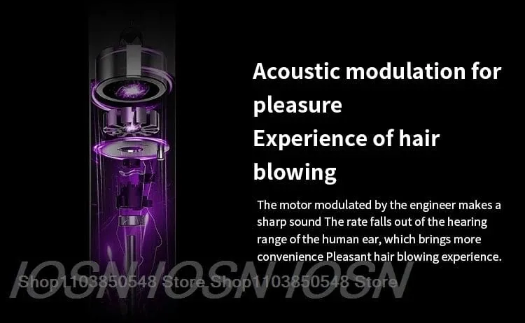 Professioneller Super-Haartrockner Persönliche Haarpflege Styling Negative Ionen Salon Werkzeug Konstante Anion Elektrische Blattlose Haartrockner