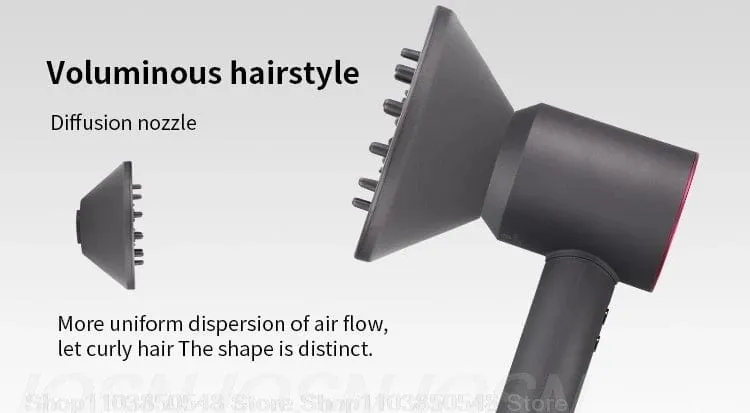 Professioneller Super-Haartrockner Persönliche Haarpflege Styling Negative Ionen Salon Werkzeug Konstante Anion Elektrische Blattlose Haartrockner