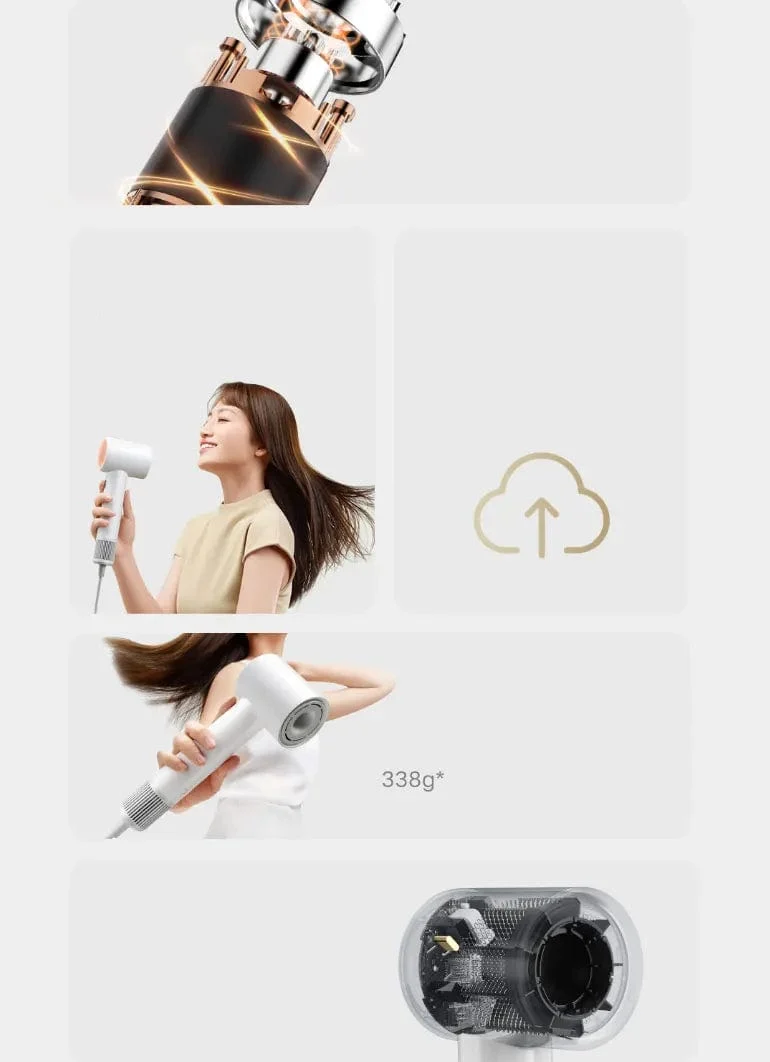 2024 Xiaomi Mijia Haartrockner H501 SE Starke Windkraft, kompakte Größe, effizientes und schnelles Trocknen, leise Geräuschreduzierung