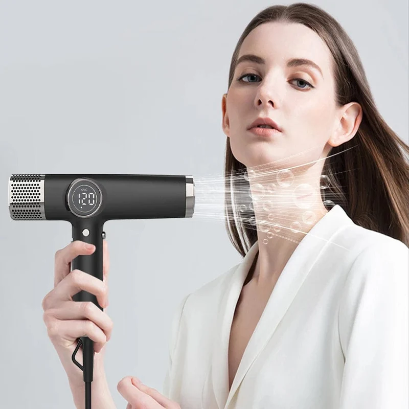 110000 U/min Professioneller Haartrockner, bürstenloser Haartrockner mit negativen Ionen, superstarker Wind, geräuscharmer Salon, 1600 W elektrisches Gebläse