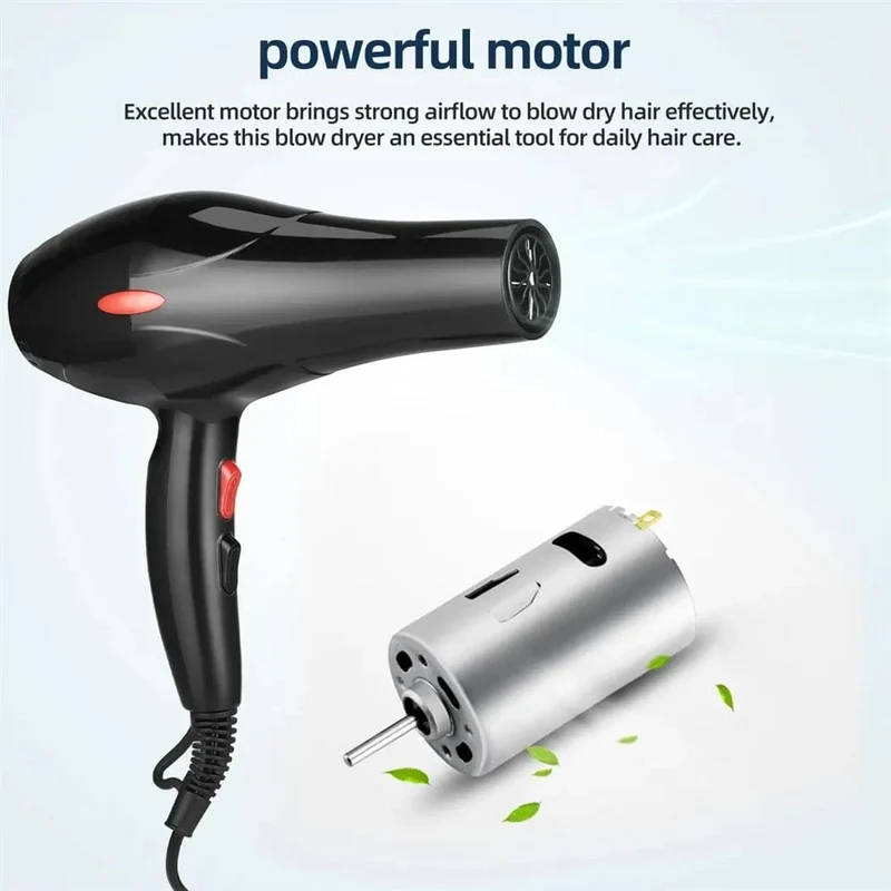 CkeyiN 1600W Haartrockner, professioneller Negativ-Ionen-Föhn, Heimgebrauch, Heiß-/Kalt-Föhn, Salon-Föhn, Diffusor, Konzentratordüse