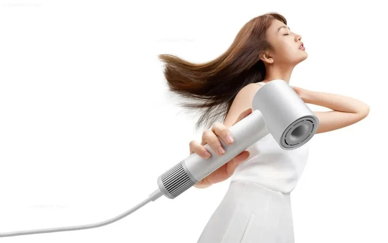 XIAOMI MIJIA H501 SE Hochgeschwindigkeits-Haartrockner, 62 m/s Windgeschwindigkeit, negative Ionen-Haarpflege, 110,000 U/min, professionelles Trocknen, 220 V, CN-Version