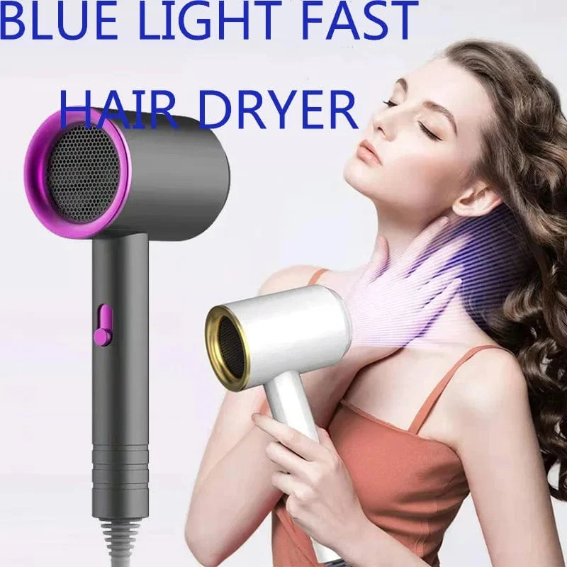 Neuer Hochgeschwindigkeits-Haartrockner mit hoher Leistung und negativen Ionen, kalt und heiß, ultraleiser professioneller Haartrockner für Friseursalons zu Hause